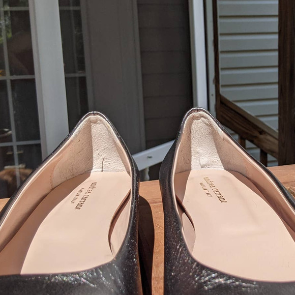 COPY - Andrea Carrano Baby Ballet Flats Silver - Picture 7 of 10